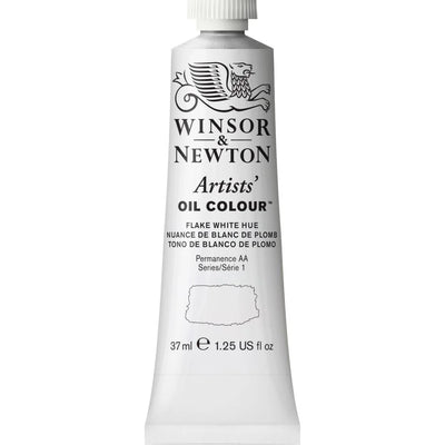 WINSOR & NEWTON ARTIST OIL COLOUR 37 ML FLAKE WHITE HUE S1 (242)