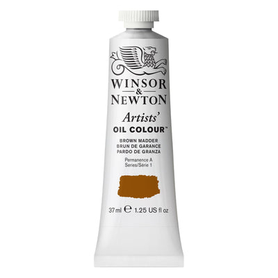WINSOR & NEWTON ARTIST OIL COLOUR 37 ML BROWN MADDER S1 (056)