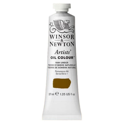 WINSOR & NEWTON ARTIST OIL COLOUR 37 ML RAW UMBER LT S1 (557)