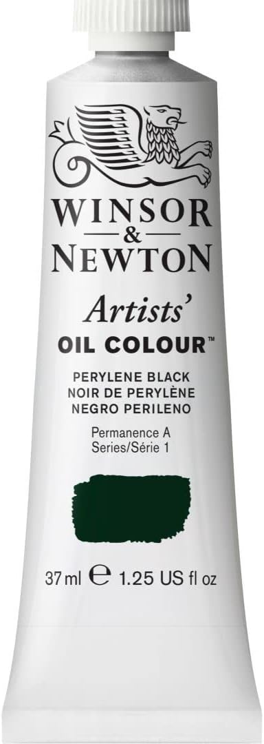 WINSOR & NEWTON ARTIST OIL COLOUR 37 ML PERYLENE BLACK S1 (505)