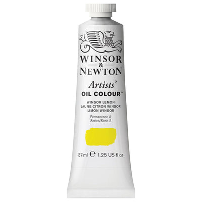 WINSOR & NEWTON ARTIST OIL COLOUR 37 ML WINSOR LEMON S2 (722)