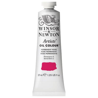 WINSOR & NEWTON ARTIST OIL COLOUR 37 ML PERMANRNT ROSE QUINDRA S2 (502)