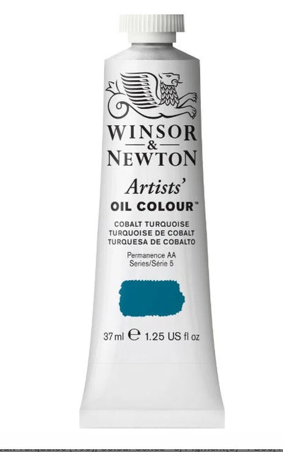 WINSOR & NEWTON ARTIST OIL COLOUR 37 ML COBALT TURQUOISE S5 (190)