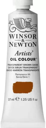 WINSOR & NEWTON ARTIST OIL COLOUR 37 ML TRANS BROWN OXIDE S1 (648)