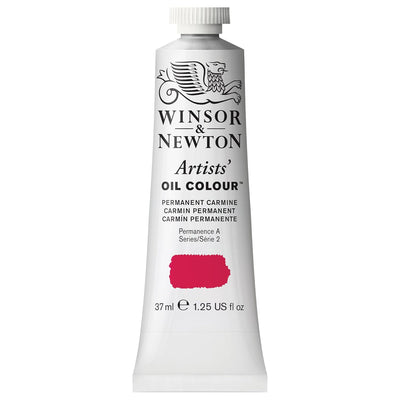 WINSOR & NEWTON ARTIST OIL COLOUR 37 ML PERM CARMINE S2 (479)