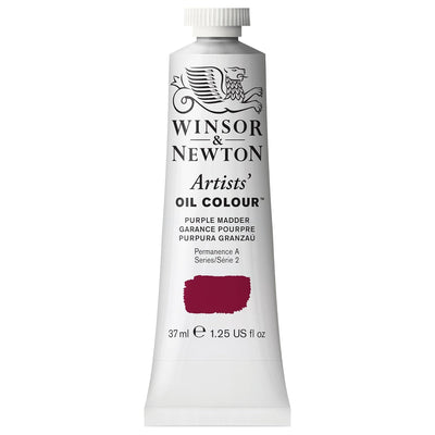 WINSOR & NEWTON ARTIST OIL COLOUR 37 ML PURPLE MADDER S2 (543)