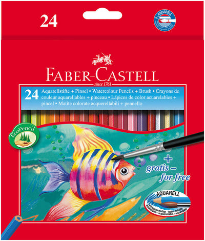 FABERCASTELL WATERCOLOUR PENCIL  Set of 24 (114425)
