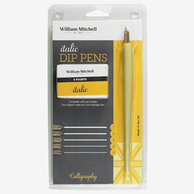 WILLIAM MITCHELL CALLIGRAPHY ITALIC DIP PEN SET (35796)