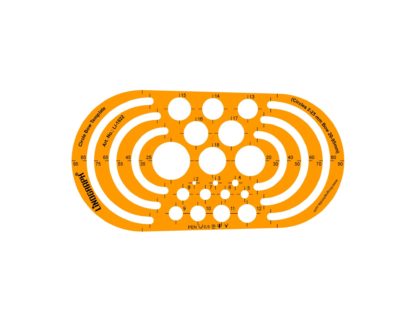 LINOGRAPH TEMPLATE 1822  RADIUS BOW