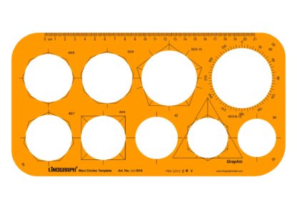 LINOGRAPH TEMPLATE 1816 LARGE CIRCLE