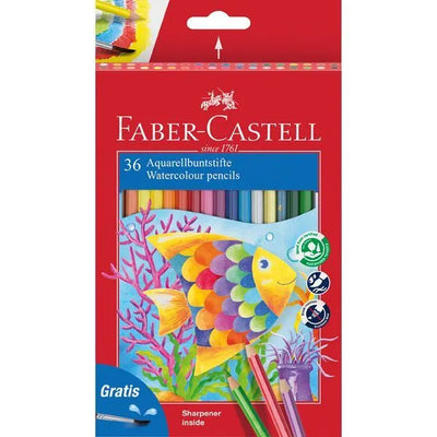 FABERCASTELL WATERCOLOUR PENCIL  Set of 36 (114437)