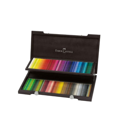FABERCASTELL POLYCHROMOS COLOUR PENCIL WOODEN BOX SET OF 120 (110013)