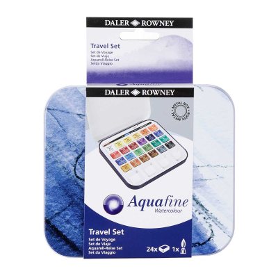 DALER & ROWNEY WATERCOLOR TRAVEL SET OF 24 (131900924)