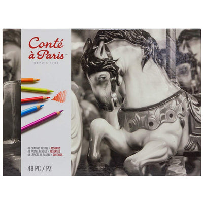 CONTE A PARIS PASTEL PENCIL SET OF 48 (2184)