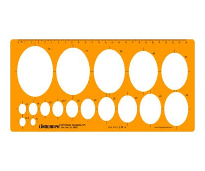 LINOGRAPH TEMPLATE 1832  ELLIPSES