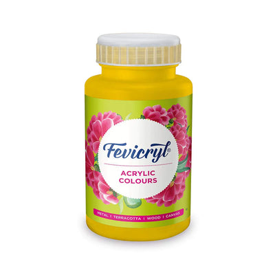 FEVICRYL ACRYLIC COLOUR 03 CHROME YELLOW 100 ML
