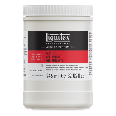 LIQUITEX ACRYLIC MEDIUM GLOSS GEL  946 ML
