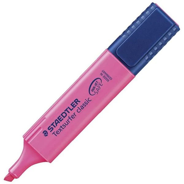 STAEDTLER HIGHLIGHTER PEN FLUORESCENT PINK (3682-23)