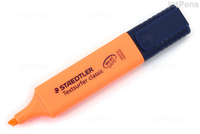 STAEDTLER HIGHLIGHTER PEN FLUORESCENT ORANGE (3682-4)