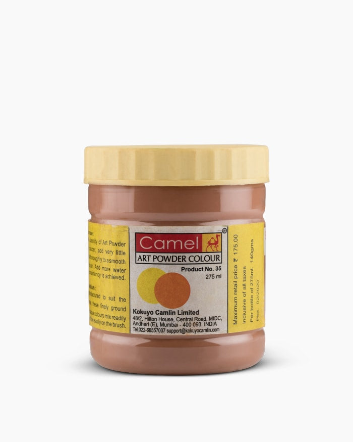 CAMLIN ART POWDER COLOUR 275 ML RAW UMBER