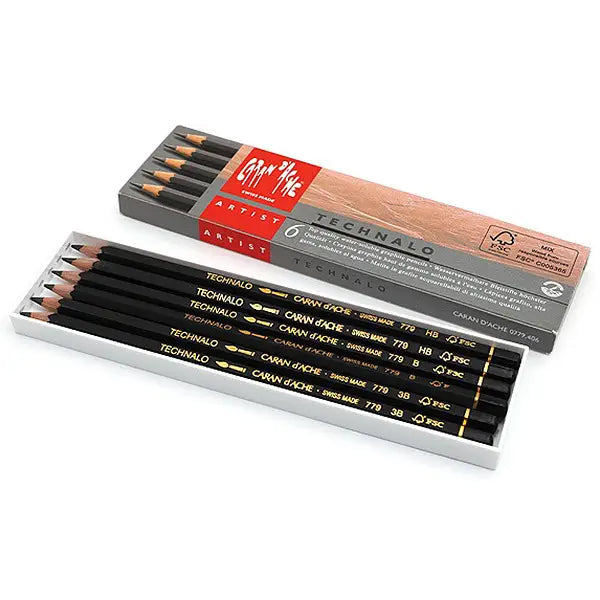 CARAN DACHE TECHNALO PENCIL SET OF 6 (A00201.217)