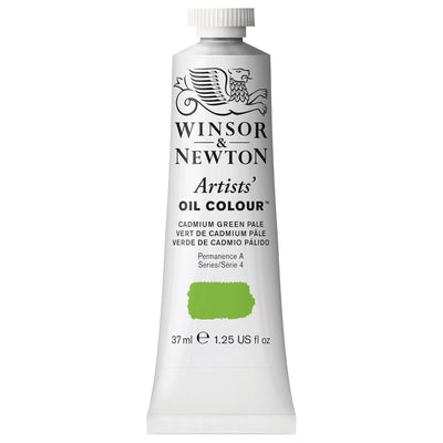 WINSOR & NEWTON ARTIST OIL COLOUR 37 ML CADMIUM GEEN PALE S4 (084)