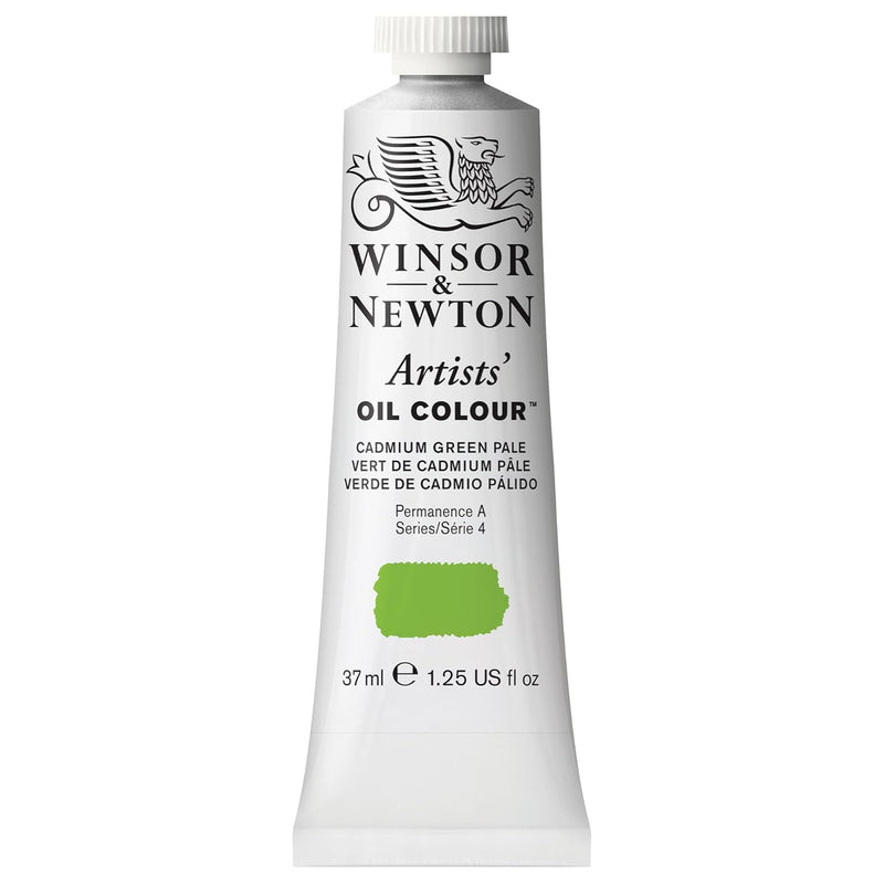 WINSOR & NEWTON ARTIST OIL COLOUR 37 ML CADMIUM GEEN PALE S4 (084)