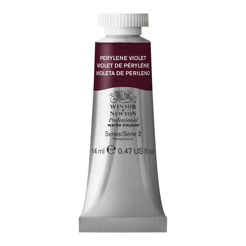WINSOR & NEWTON PROFESSIONAL WATER COLOUR TUBE 14 ML SR  2 PERYLENE VIOLET (470)