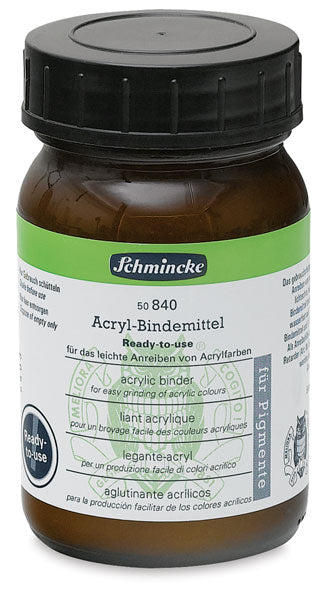 SCHMINCKE ACRYLIC BINDER 200 ML 50840