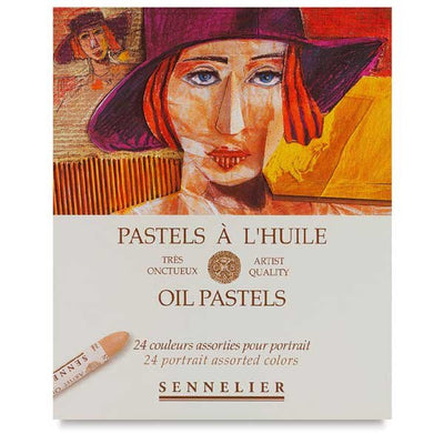 SENNELIER OIL PASTEL PORTRAIT SET OF 24 ASSORTED (N132520.243)