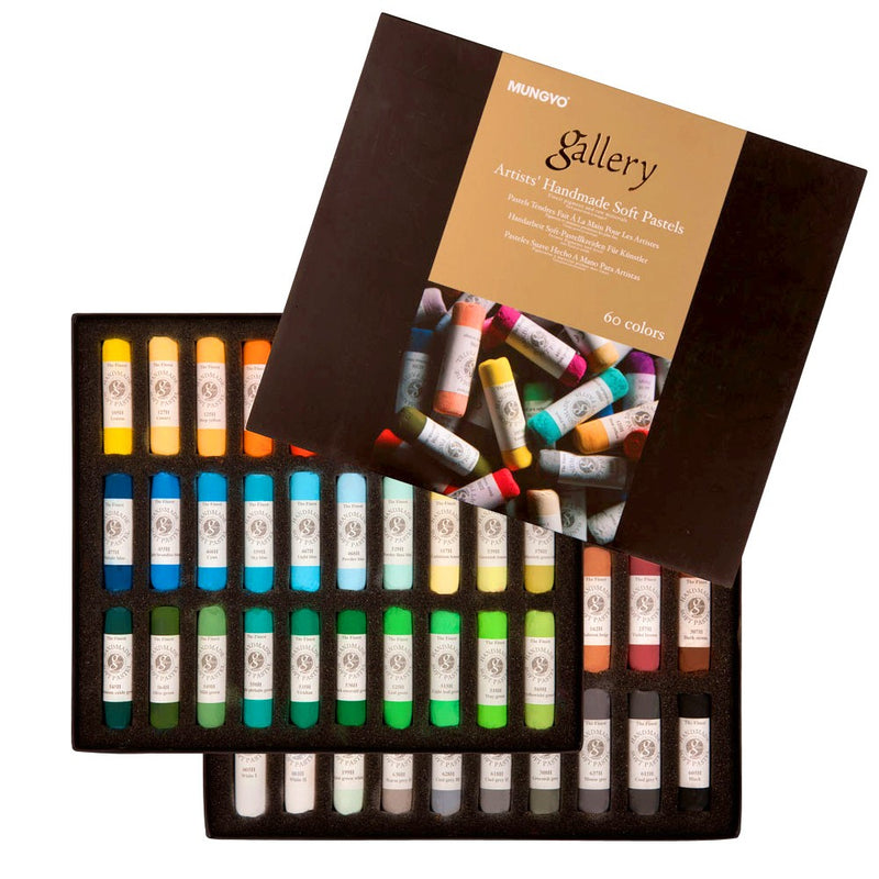 MUNGYO GALLERY ARTIST HANDMADE SOFT PASTEL SET OF 60 (MPHM-60L)