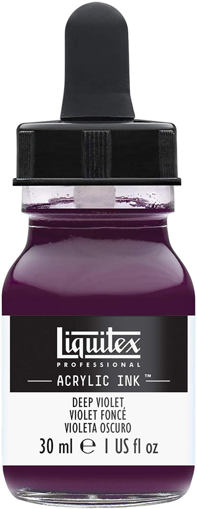 LIQUITEX ACRYLIC INK 30 ML DEEP VIOLET  (115)