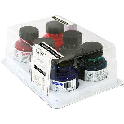 DALER & ROWNEY CALLIGRAPHY INK SET OF 6 X 29.5 ML (604300010)