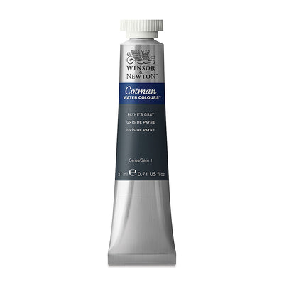 WINSOR & NEWTON COTMAN WATER COLOUR TUBE 21 ML SR  1 PAYNES GREY (465)