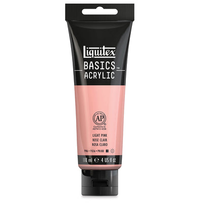 LIQUITEX BASICS ACRYLIC 118 ML LIGHT PORTRAIT PINK 6810