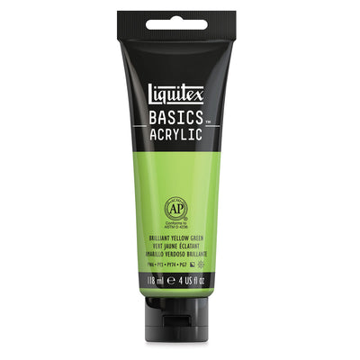 LIQUITEX BASICS ACRYLIC 118 ML BRILLIANT YELLOW GREEN 6840