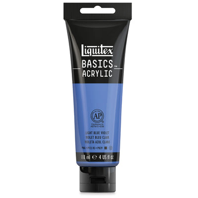 LIQUITEX BASICS ACRYLIC 118 ML LIGHT BLUE VIOLET 6680