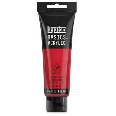 LIQUITEX BASICS ACRYLIC 118 ML NAPHTHOL CRIMSON 6292