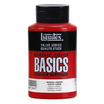 LIQUITEX BASICS ACRYLIC 400 ML NAPHTHOL CRIMSON 0 292