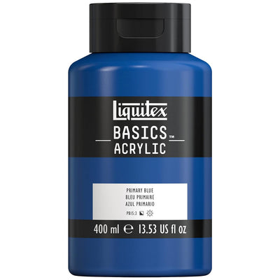 LIQUITEX BASICS ACRYLIC 400 ML PRIMARY BLUE 0 420