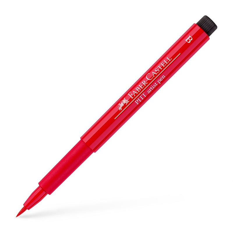 FABERCASTELL PITT PEN BRUSH PALE GERANIUM LAKE