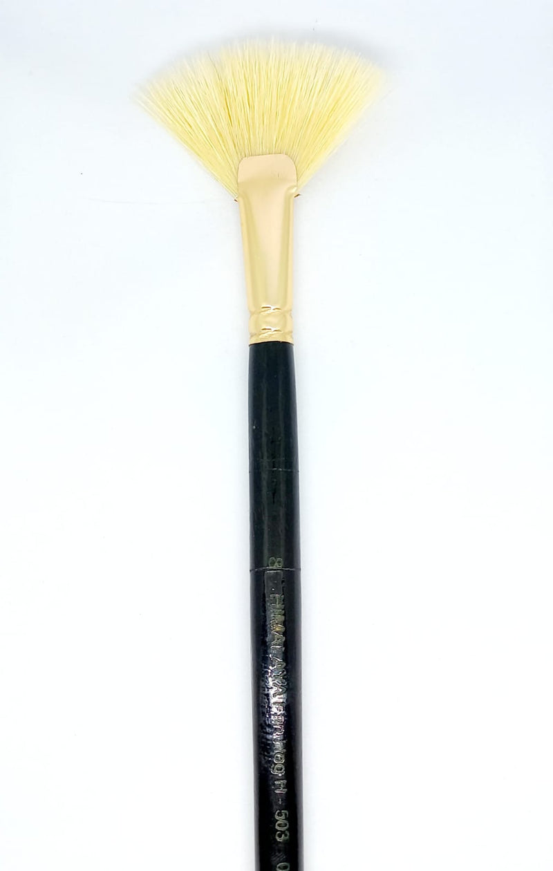 HIMALAYA HOG HAIR BRUSH FAN NO 8