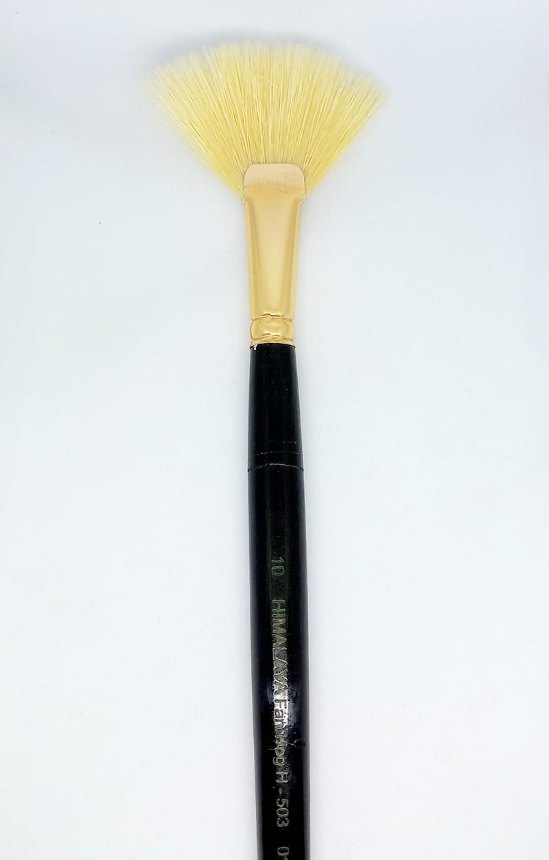 HIMALAYA HOG HAIR BRUSH FAN NO 10