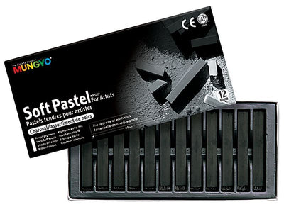 MUNGYO SOFT PASTEL MP12CP SET OF 12 (MP-12CP)