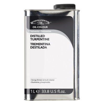 WINSOR & NEWTON OIL MEDIUM DISTILLED TURPENTINE 1000 ML (3053744)