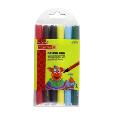 CAMLIN BRUSH PEN SET OF 6 (4018271)