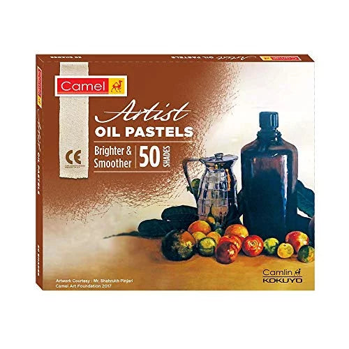CAMLIN SUPREME OIL PASTELS Set of 50 ASSORTED (443655)