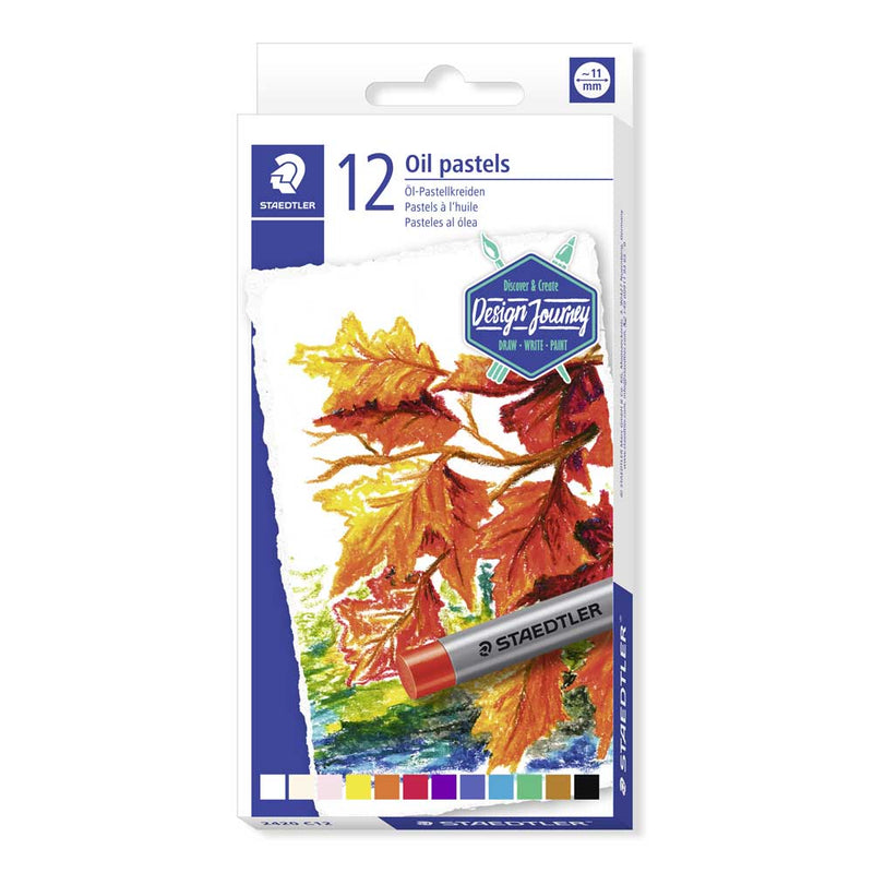 STAEDTLER KARAT OIL PASTEL SET OF 12 ASSORTED (2450C12)