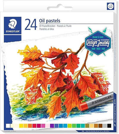 STAEDTLER KARAT OIL PASTEL SET OF 24 ASSORTED (2420C24)