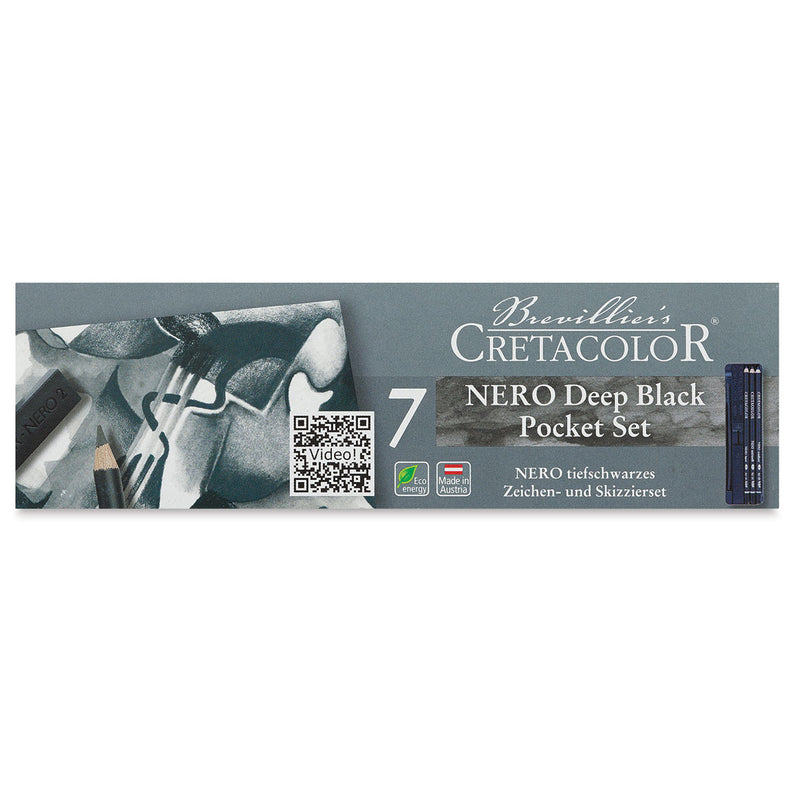 CRETACOLOR NERO DEEP BLACK POCKET SET (400 08)